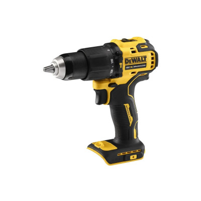 DeWALT Дриль-шурупокрут ударний безщітковий XR Li-Ion 18В 65Нм 450-1650об хв патрон 13мм 1.2кг без АКБ та ЗП