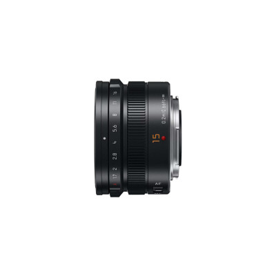 Panasonic Об'єктив Micro 4/3 Lens 15mm f/1.7 ASPH Black
