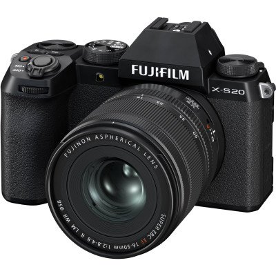 Fujifilm Цифр. фотокамера X-S20 + XF16-50 mmF2.8-4.8 R LM WR Kit Black