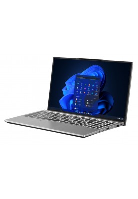 2E Ноутбук Complex Pro 15 15.6" FHD IPS AG, Intel i5-1240P, 16GB, F512GB, UMA, Win11P, сріблястий