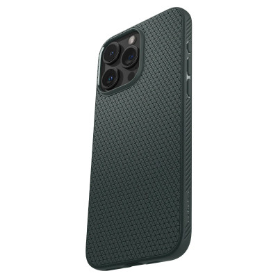 Spigen Чохол для Apple iPhone 15 Pro Max Liquid Air, Abyss Green