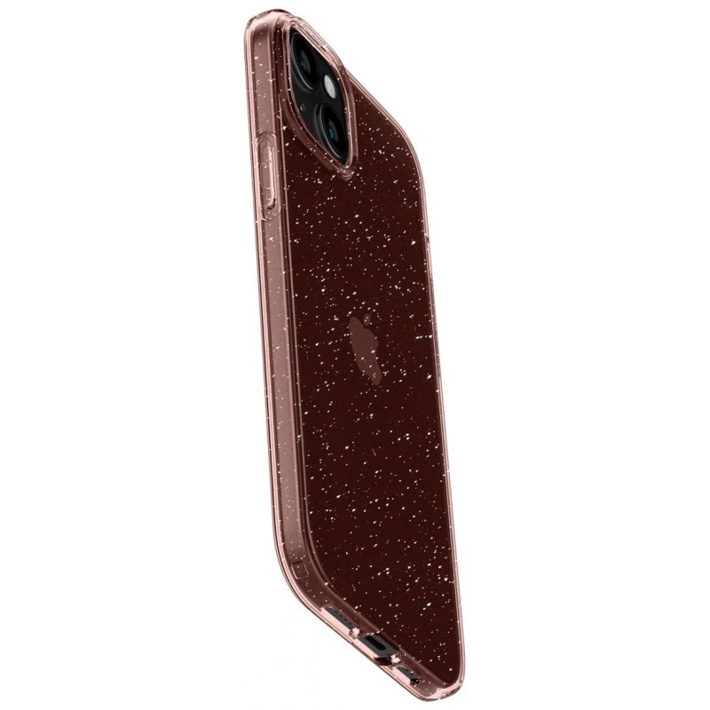 Spigen Чохол для Apple iPhone 15 Liquid Crystal Glitter, Rose Quartz