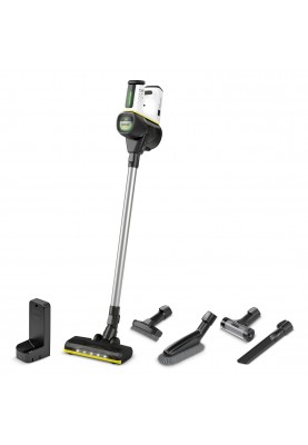 Karcher Пилосос безпровідний VC 7 Cordless yourMax, 350Вт, конт пилок -0.8л, автон. робота до 60хв, вага-2.57кг, HEPA 12, білий