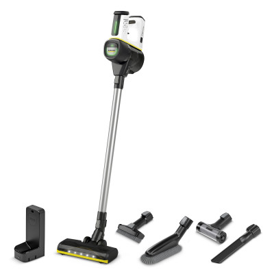 Karcher Пилосос безпровідний VC 7 Cordless yourMax, 350Вт, конт пилок -0.8л, автон. робота до 60хв, вага-2.57кг, HEPA 12, білий