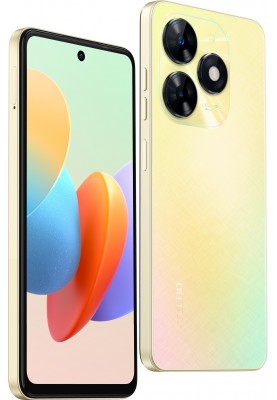 TECNO Смартфон Spark Go 2024 (BG6) 6.56" 3/64ГБ, 2SIM, 5000мА рік, Alpenglow Gold