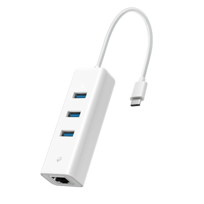 TP-Link Сетовий адаптер UE330С 1xGE, 3xUSB3.0, USB-С