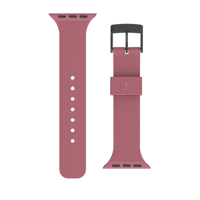 UAG Ремінець [U] для Apple Watch 44/42 Dot Silicone, Dusty Rose