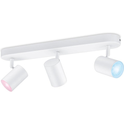 WiZ Світильник точковий накладний розумний IMAGEO Spots, 3х5W, 2200-6500K, RGB, Wi-Fi, білий