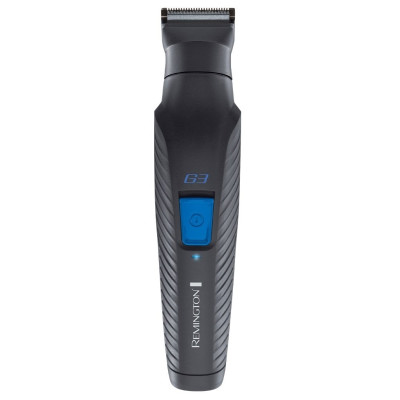 Remington Набір для стрижки G3 Graphite series для бороди, вусів, голови і носа, акум., роторний мотор, насадок-6, сталь, чорний