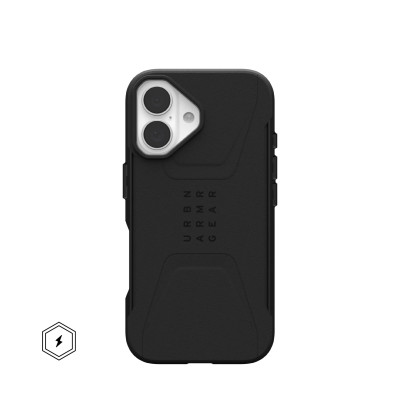 UAG Чохол для iPhone 16, Civilian Magsafe, Black