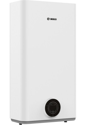 Bosch Водонагрівач електр. плаский слім Tronic 3500, 50л, 1.5кВт, ун. монтаж, електр. кер-ння, B, білий