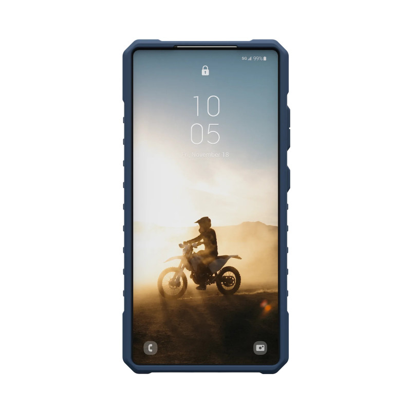 UAG Чохол+ремінець для Samsung Galaxy S25 Ultra, Pathfinder Clear with Magnet Bundle, Blues Lanyard
