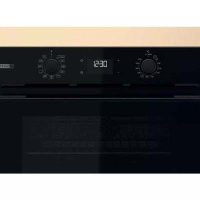 Whirlpool Духовий шафа електричний, 71л, A+, дисплей, конвекція, телескопічні напрямні, пара, чорний
