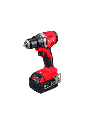 Milwaukee Шурупокрут-дриль акумуляторний M18 BLPDRC-502C 18В 2х5А·рік М12-М18 60Нм 0·1700об·хв 1.5кг