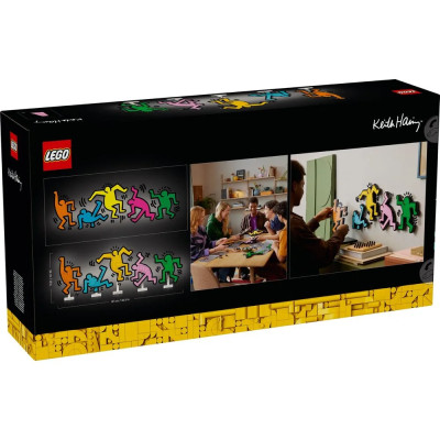 LEGO Конструктор LEGO ART Кіт Гарінґ — Танцюючі чоловічки LEGO Конструктор LEGO ART Кіт Гарінґ — Танцюючі чоловічки