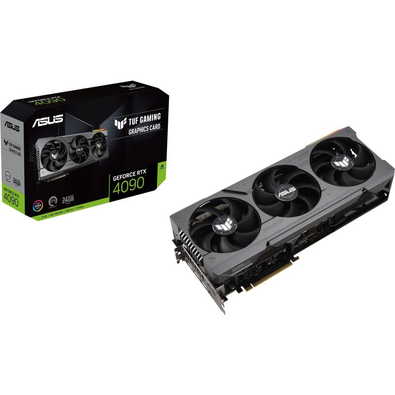 ASUS Відеокарта GeForce RTX 4090 24GB GDDR6X TUF TUF-RTX4090-24G-GAMING