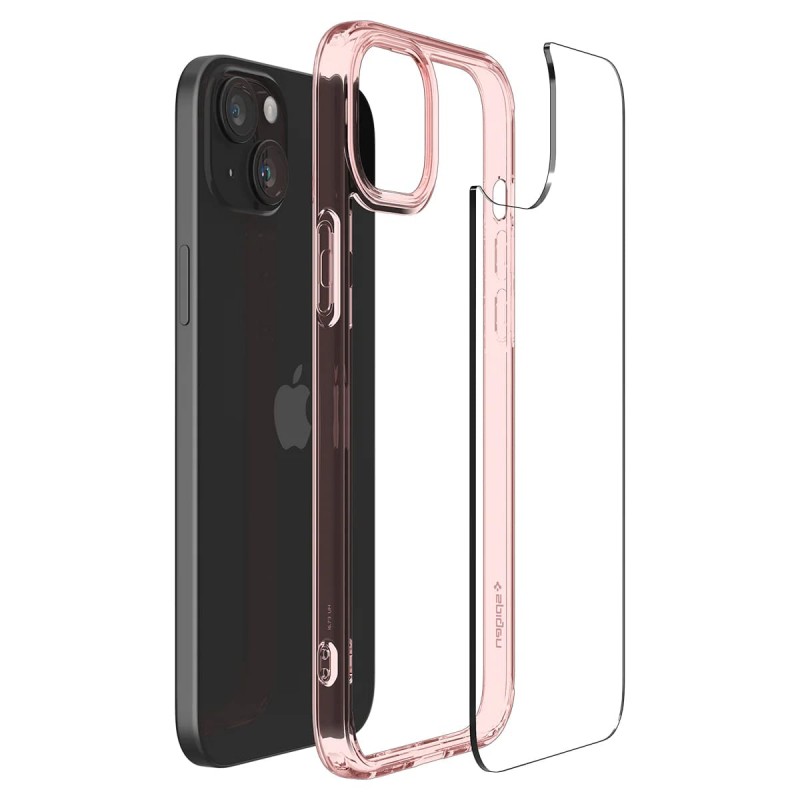 Spigen Чохол для Apple iPhone 15 Ultra Hybrid, Rose Crystal