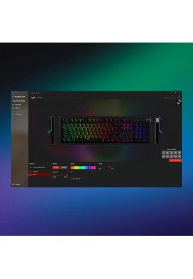 HyperX Клавіатура механічна Alloy Rise 106key, Red, USB-A, EN/UA, RGB, чорний