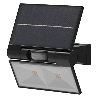 LEDVANCE Світильник автономний ENDURA STYLE SOLAR DOUBLE 2Вт 3000К 380Лм IP44 чорний