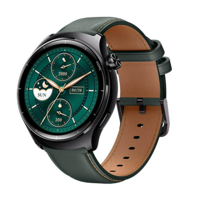 Mibro Смарт-годинник Lite 3 Pro 45мм, 1.32", 466x466, AMOLED, BT 5.3, GPS, 5 ATM, темно-зелений