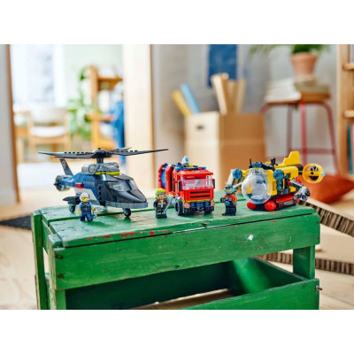 LEGO Конструктор LEGO City Ремікс вертольотів, пожежних машин і підводних човнів LEGO Конструктор LEGO City Ремікс вертольотів, пожежних машин і підводних човнів