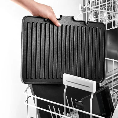 Braun Гриль притискний MultiGrill 7 CG 2000Вт, темп. режимів-3, з'ємні пластини, метал