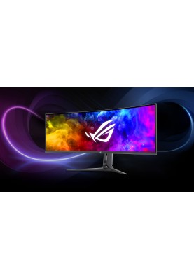 ASUS Монітор 49" ROG Swift PG49WCD HDMI, DP, USB-C, 4xUSB, MM, OLED, 5120x1440, 32:9, 144Hz