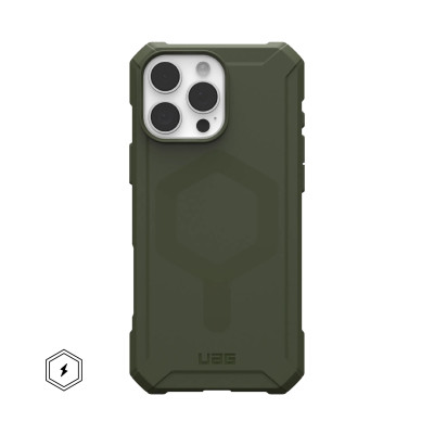 UAG Чохол для iPhone 16 Pro Max, Essential Armor Magsafe, Olive Drab