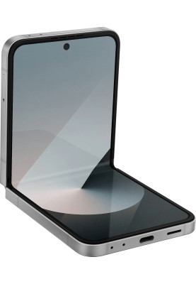 Samsung Смартфон Galaxy Flip 6 5G (F741) 6.7"/3.4" 12/256ГБ, 1SIM, 4000мА•рік, сріблястий сірий