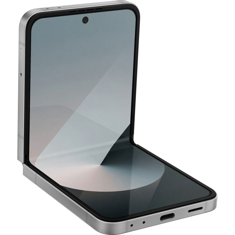 Samsung Смартфон Galaxy Flip 6 5G (F741) 6.7"/3.4" 12/256ГБ, 1SIM, 4000мА•год, сріблястий сірий