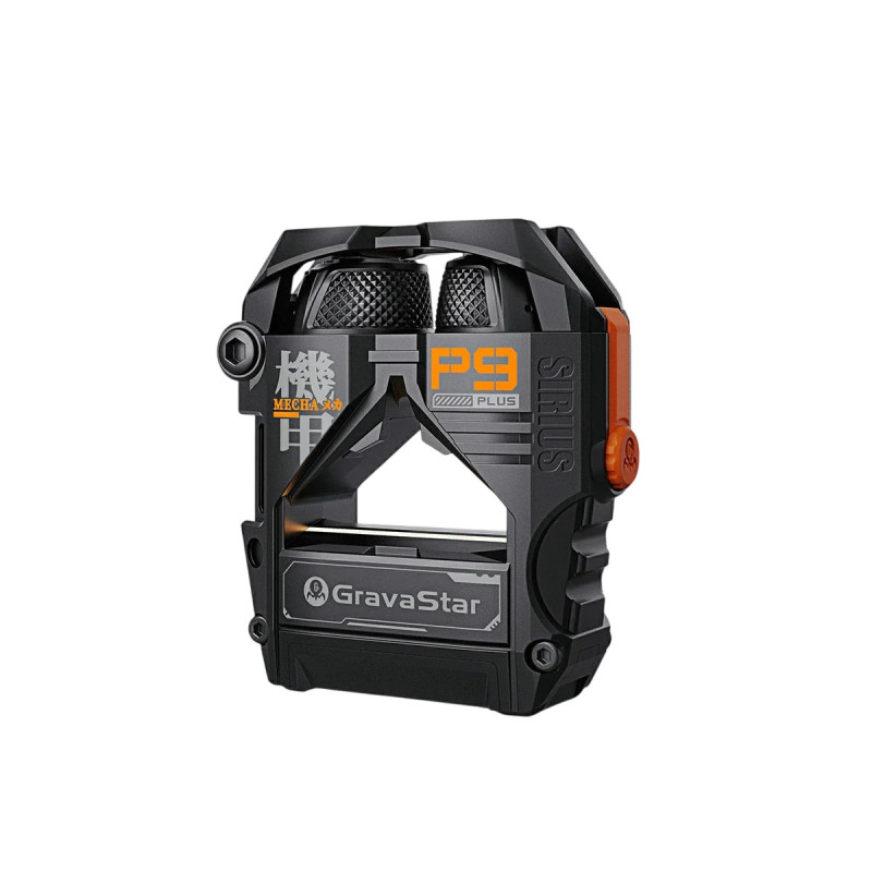 GravaStar Навушники TWS Sirius Plus, BT 5.3, чорний