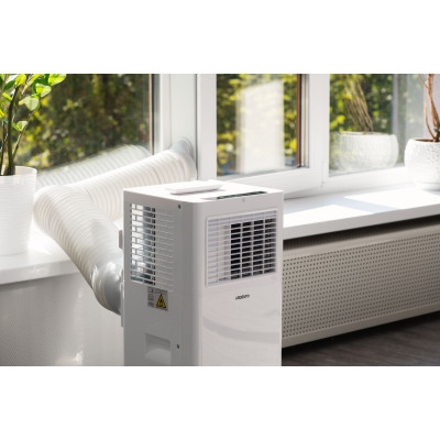 ARDESTO Кондиціонер мобільний Ardesto CoolFlex 25м2 on/off 9000BTU 2.5кВт A/- R290 білий