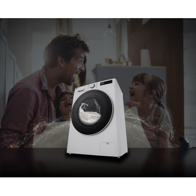 LG Прально-сушильна машина фронтальна, 9(5)кг, 1200, А, 48см, дисплей, пара, інвертор, білий LG Прально-сушильна машина фронтальна, 9(5)кг, 1200, А, 48см, дисплей, пара, інвертор, білий