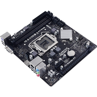Biostar Материнська плата H61MHV3 s1155 H61 2xDDR4 HDMI D-Sub mATX