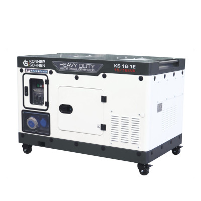 Könner & Söhnen Генератор дизельний KS 16-1E 230В 16/15кВт АВР(ATS) електростартер 360кг