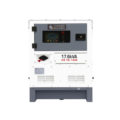 Könner & Söhnen Генератор дизельний KS 18-1XM, 230В, 17.6кВт, електростартер, двигун Xinchai, 732кг