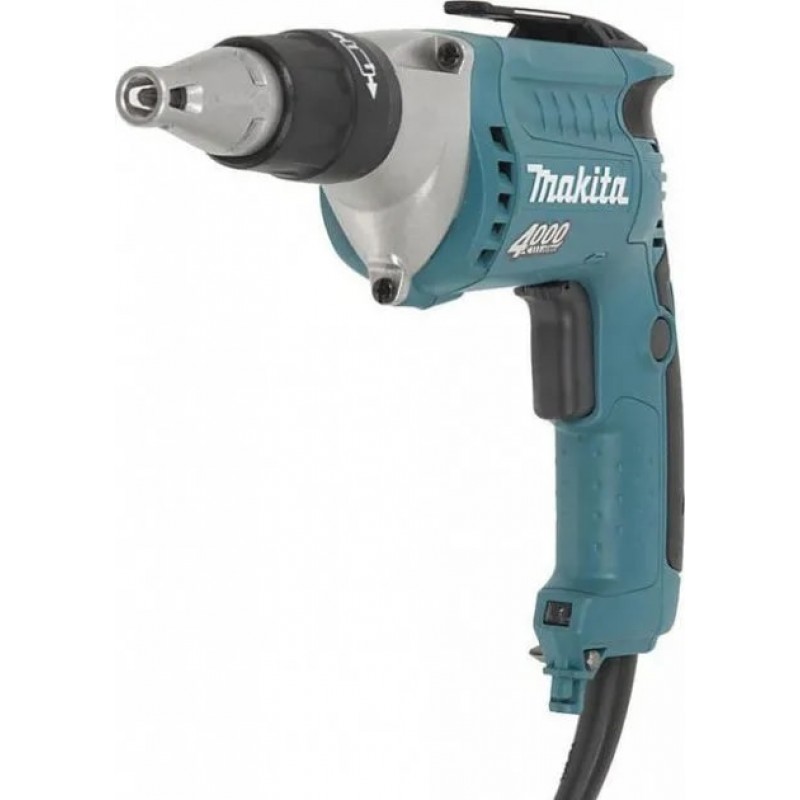 Makita Шурупокрут для гіпсокартону FS4300JX2, 570Вт, 4000 об/хв, 10-16Нм, 1.4кг, Makpac + аксесуари