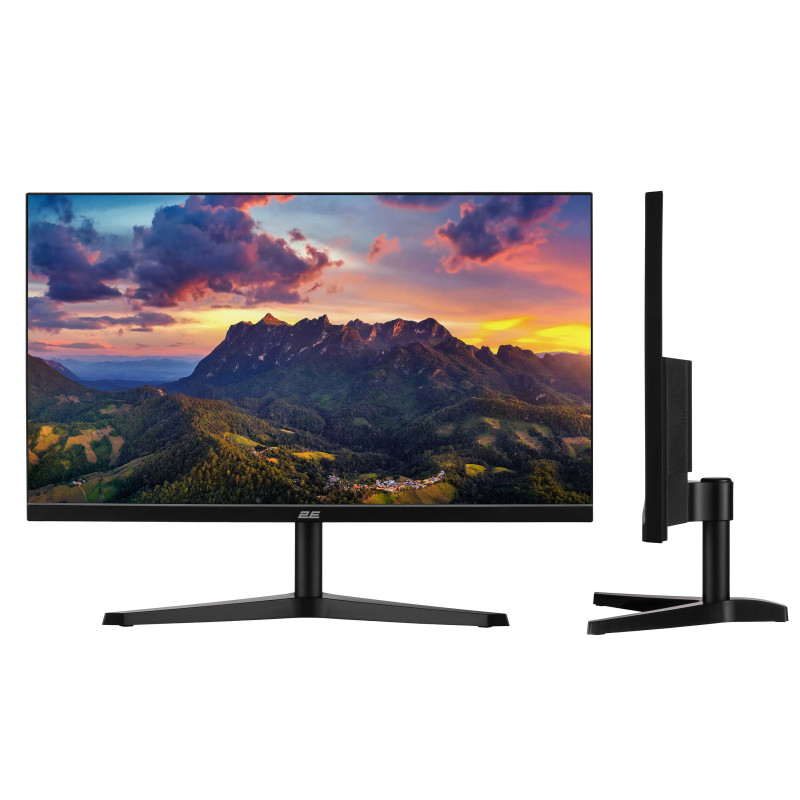 2E Монітор 21.5" A2222B D-Sub, HDMI, MM, VA, 75Hz