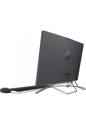 HP Комп'ютер персональний моноблок 240-G9 23.8" FHD IPS AG, Intel i7-1255U, 16GB, F512GB, UMA, WiFi, кл+м, 3р, Win11P, чорний