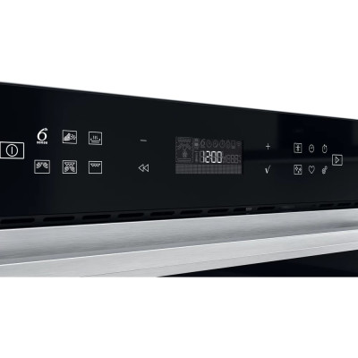 Whirlpool Мікрохвильова піч вбудовувана, 31л, електронне упр., 1000Вт, гриль, дисплей, нерж
