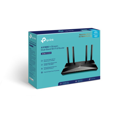 TP-Link Маршрутизатор ARCHER AX1800 AX1800, 4xGE LAN, 1xGE WAN, MESH