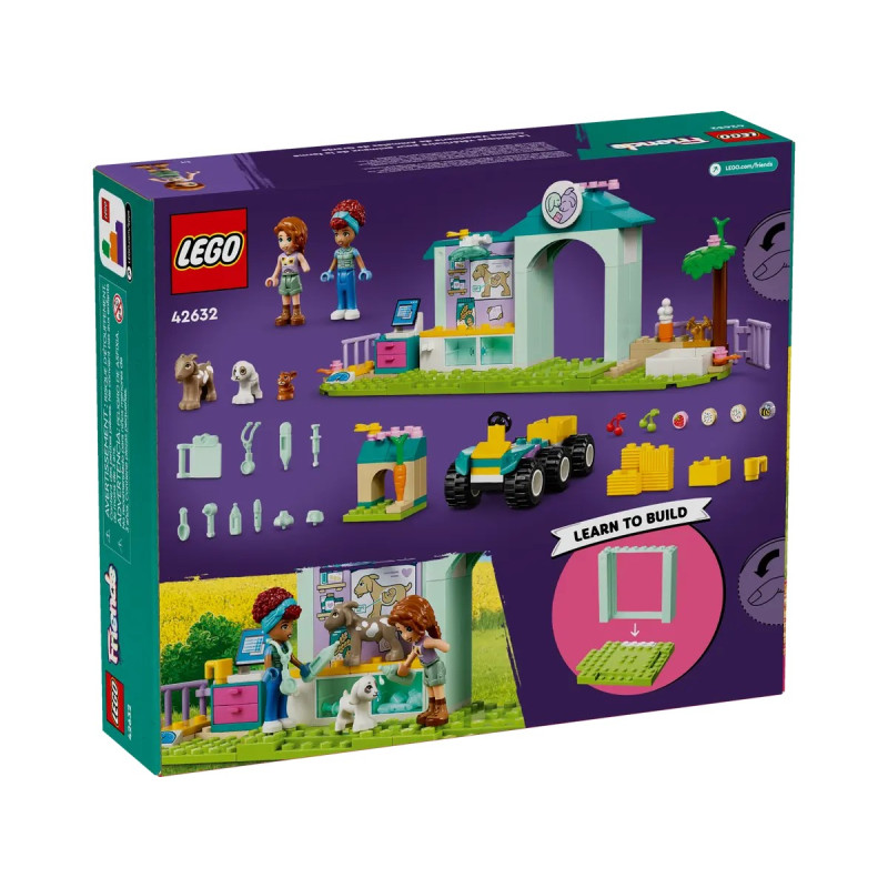 LEGO Конструктор Friends Ветеринарна клініка для сільськогосподарських тварин