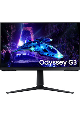 Samsung Монітор 23.8" S24DG300NI HDMI, DP, VA, 180Hz, 1ms, FreeSync