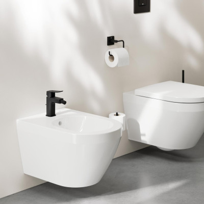 Grohe Змішувач для біде QuickFix Dice Black неповоротний, матовий чорний