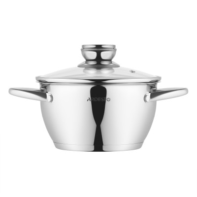 ARDESTO Каструля зі скляною кришкою Gemini Lucca, 2.3л, нержавіюча сталь