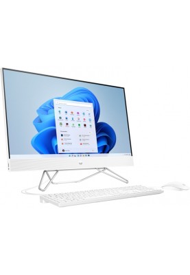 HP Комп'ютер персональний моноблок All-in-One 27" FHD IPS AG, Intel i5-1235U, 8GB, F512GB, UMA, WiFi, кл+м, Win11H, білий