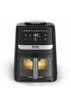 Tefal Мультипіч Easy Fry Silence Vision, 1670Вт, чаша-5л, сенсорне керув., 10 програм, з віконцем, пластик, чорний