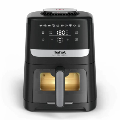 Tefal Мультипіч Easy Fry Silence Vision, 1670Вт, чаша-5л, сенсорне керув., 10 програм, з віконцем, пластик, чорний
