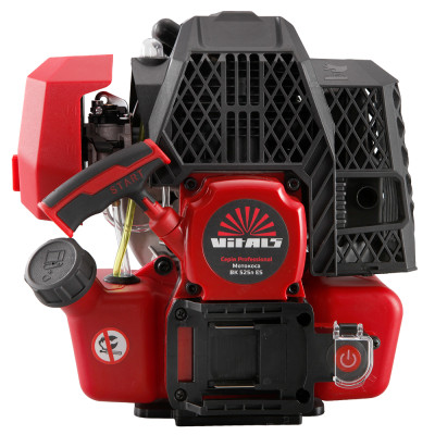 Vitals Тример садовий бензиновий Professional BK 525n ES 1.5кВт/2.0к.с. 1.2л 52см3 9500об/хв 25.5/43см електростартер 11.3кг