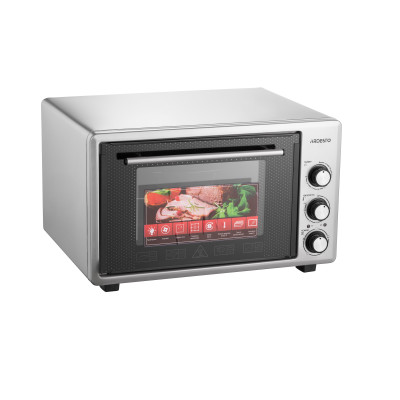 ARDESTO Електрична міні-піч MEO-S40FGG - 1300Вт/40 л./конвекція/таймер/підвійне скло/сіра